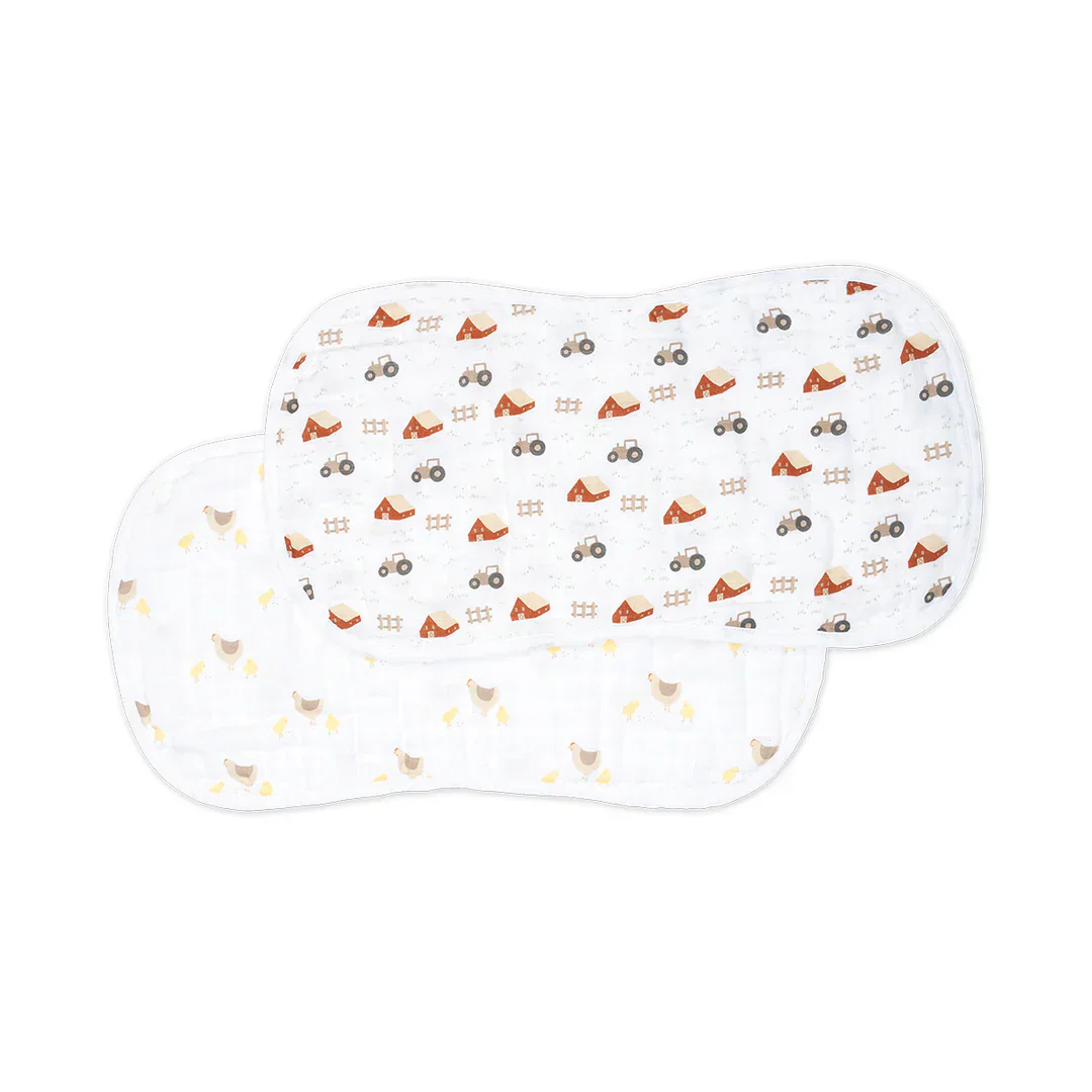Lulujo - Burp Cloths 2pk - Image 5