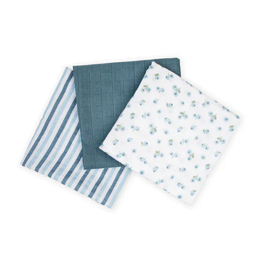 Lulujo - Cotton Muslin Receiving Blankets - 3 pack - Image 10