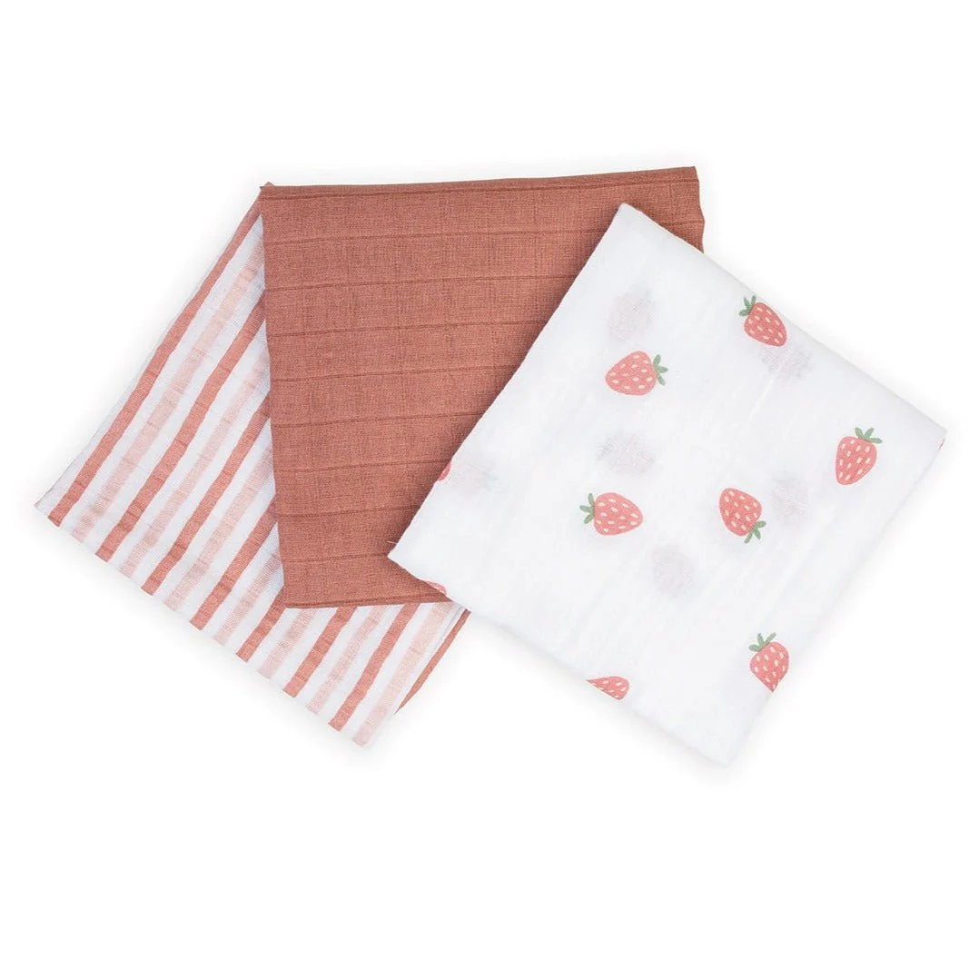 Lulujo - Cotton Muslin Receiving Blankets - 3 pack - Image 5