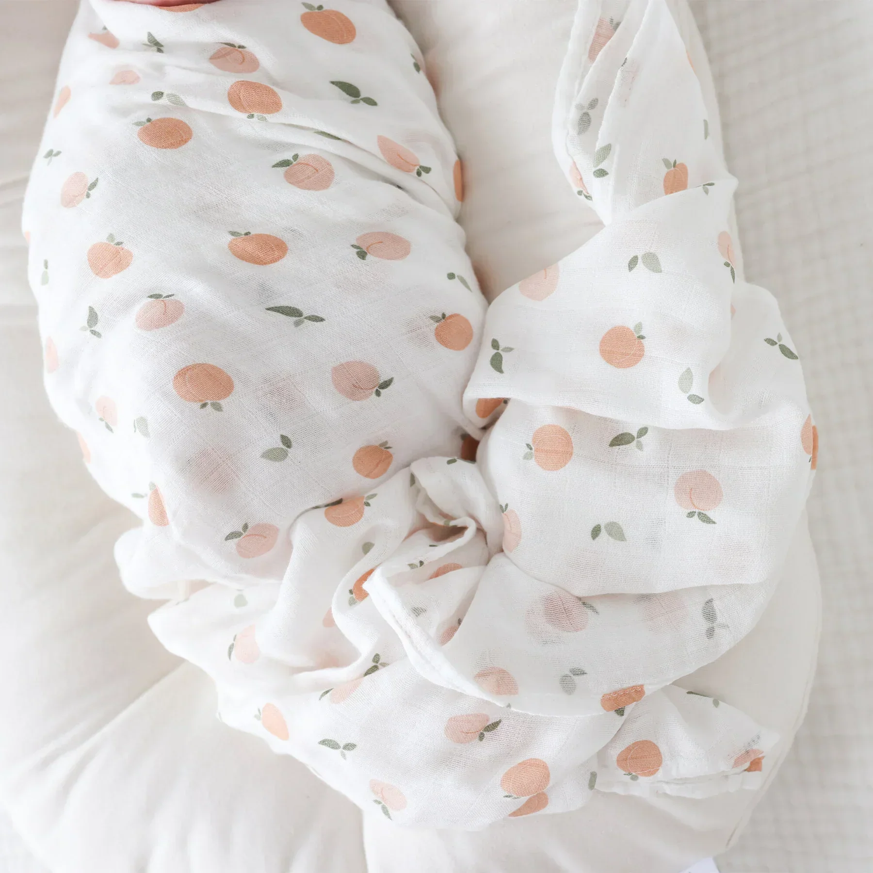 Lulujo - Cotton Muslin Swaddle Blanket - 40x40 - Image 10