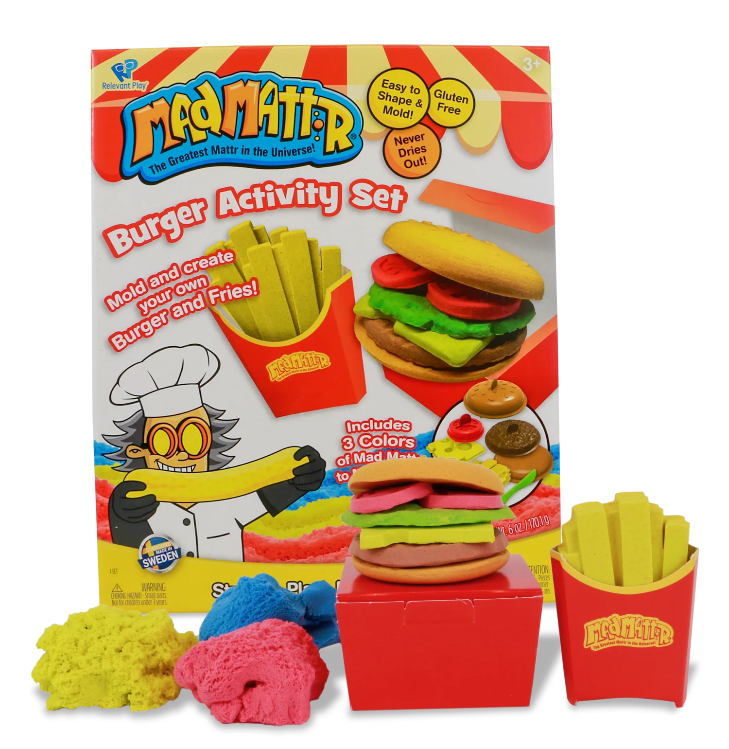 Mad Mattr - Burger Activity Set
