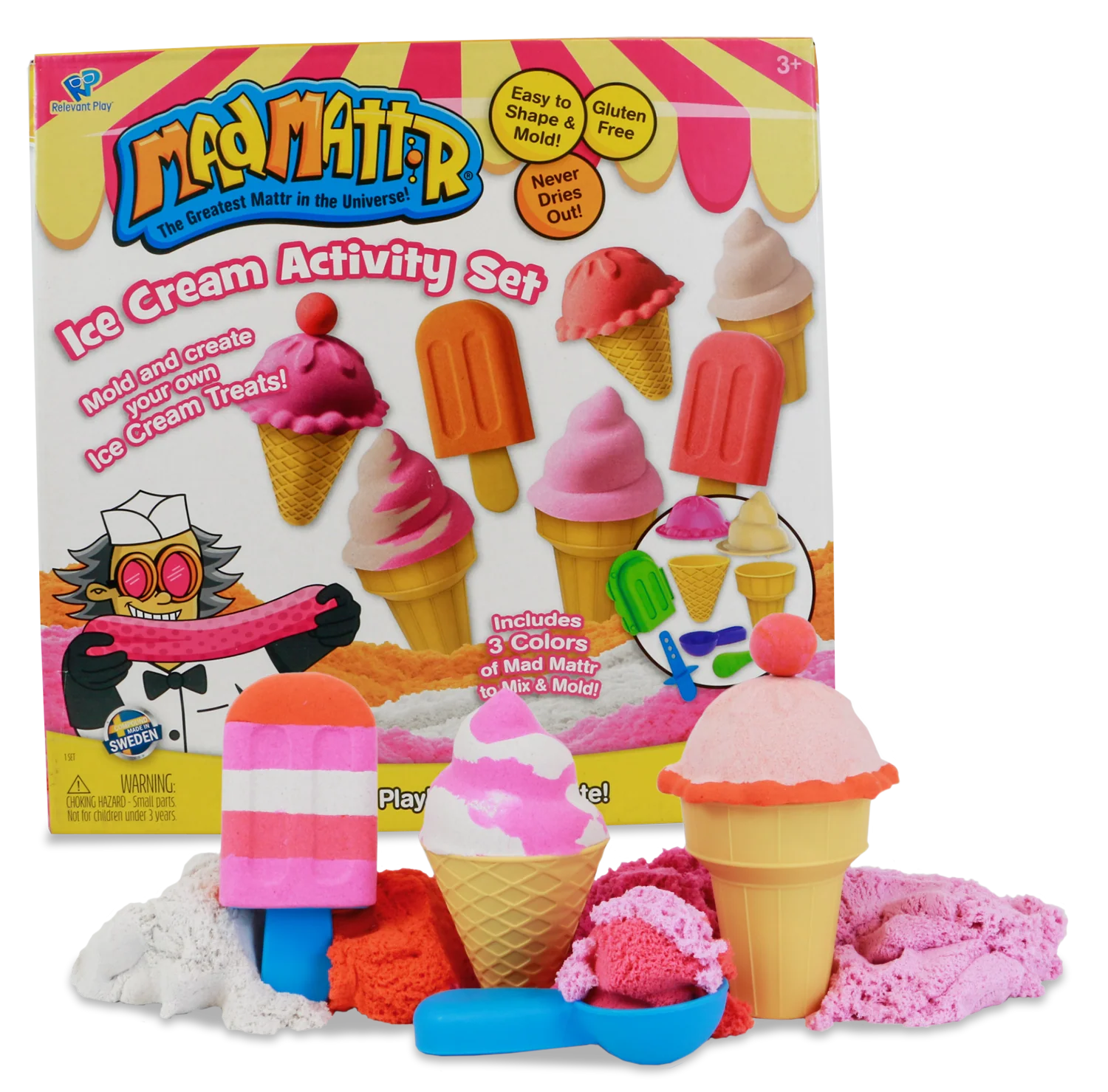 Mad Mattr - Ice Cream Activity Set