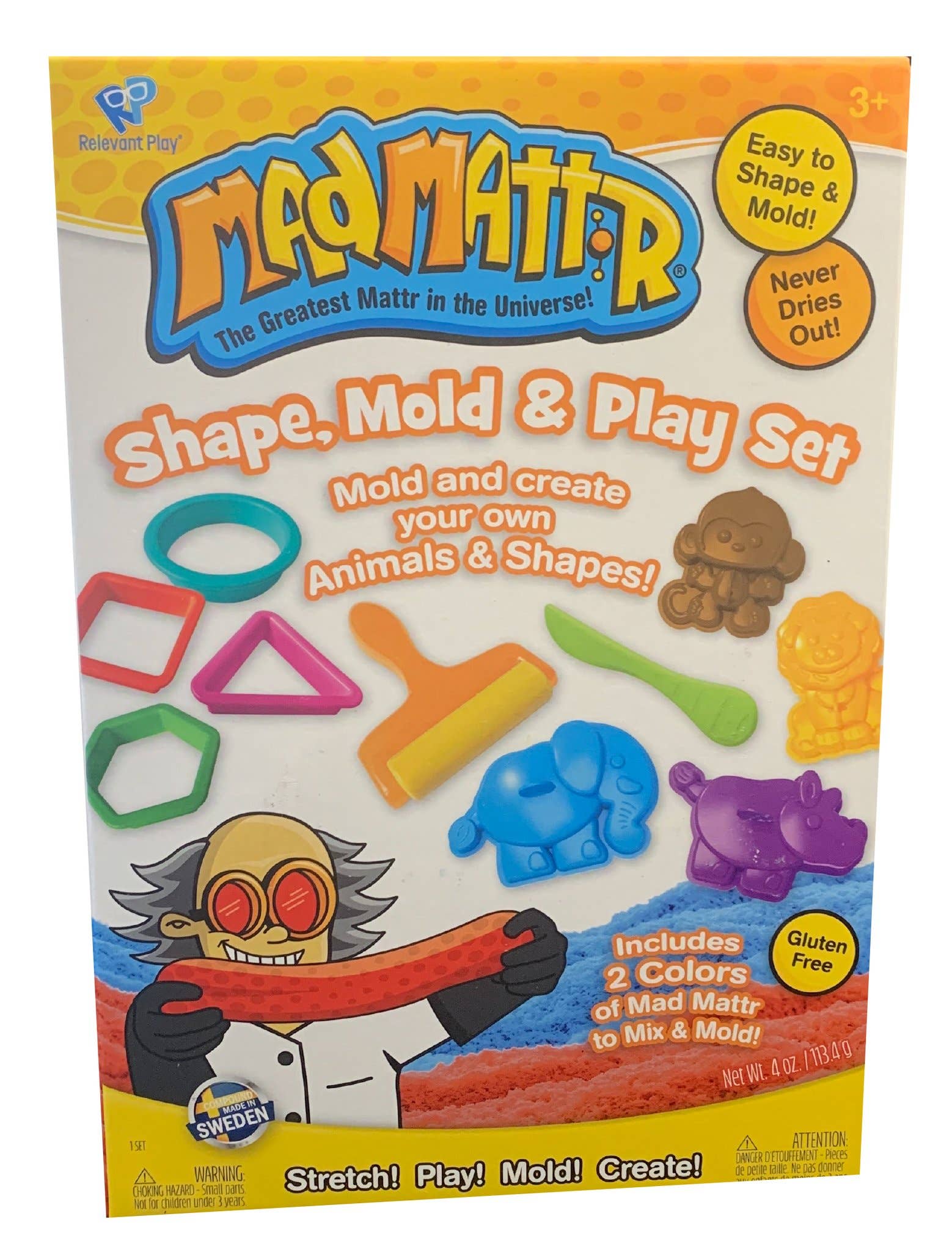 Mad Mattr - Shape & Mold Play Set