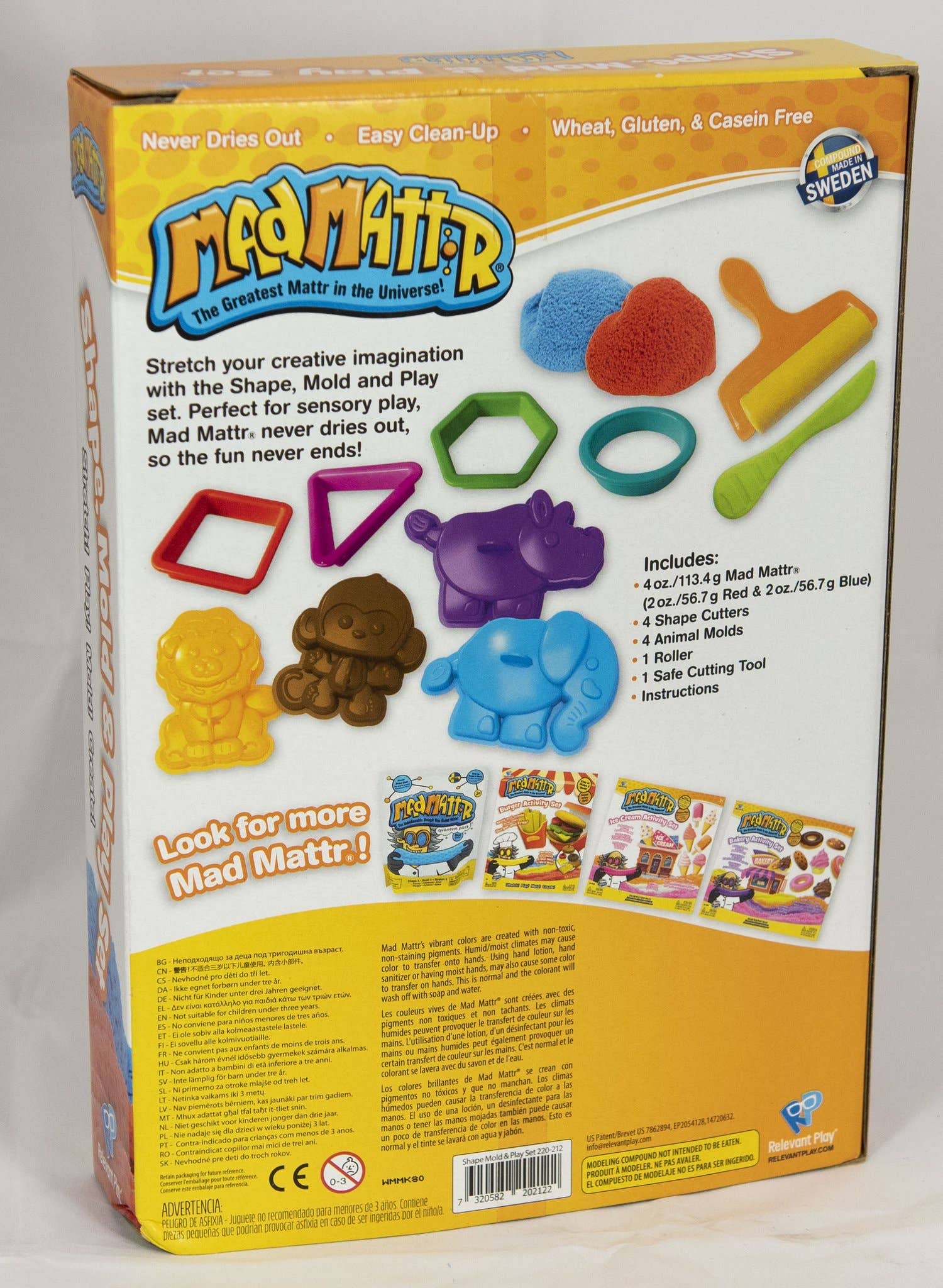 Mad Mattr - Shape & Mold Play Set - Image 2