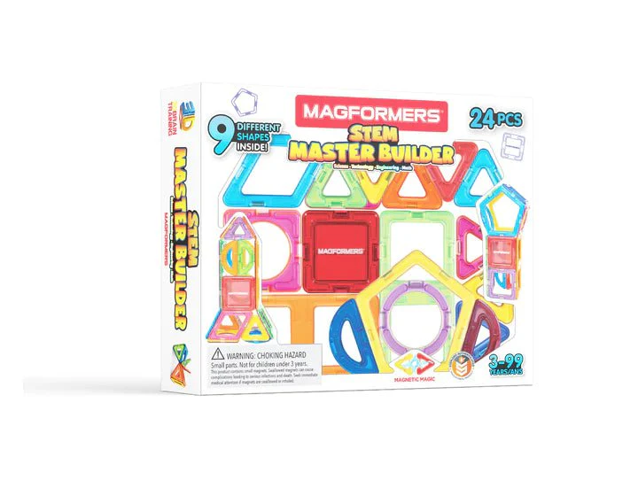 Magformers - STEM Master Builder 24 PC Building Set