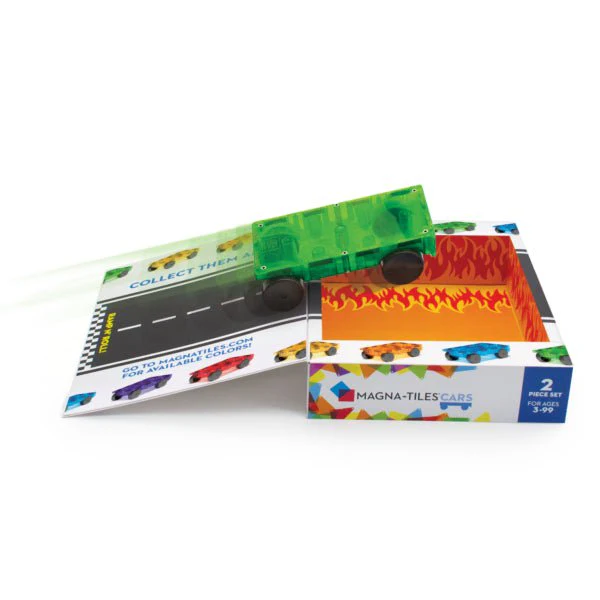 Magna Tiles - 2 Piece Cars Expansion Set - Image 4