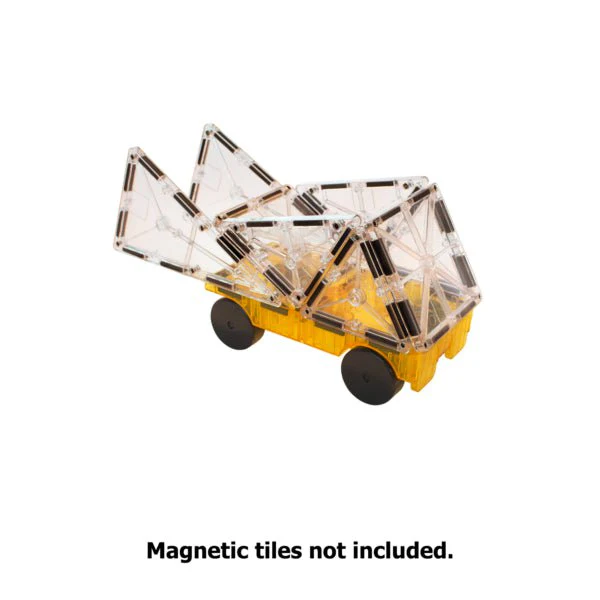 Magna Tiles - 2 Piece Cars Expansion Set - Image 5