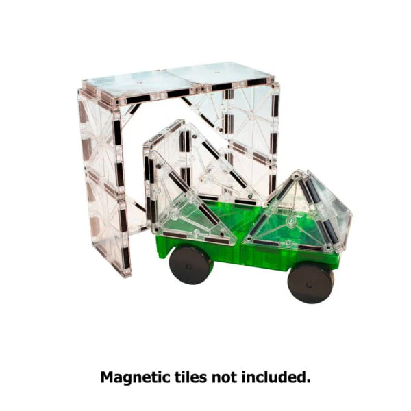 Magna Tiles - 2 Piece Cars Expansion Set - Image 6