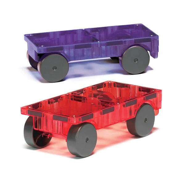 Magna Tiles - 2 Piece Cars Expansion Set - Image 9