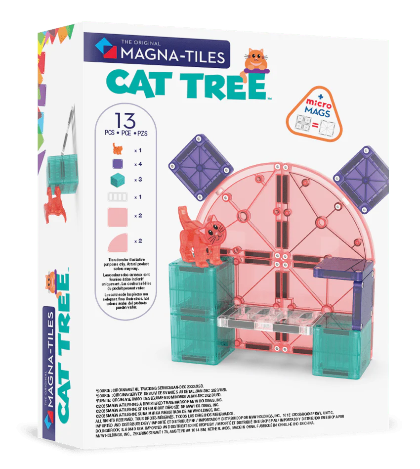 Magna-Tiles - Cat Tree 13-Piece Set - Image 2