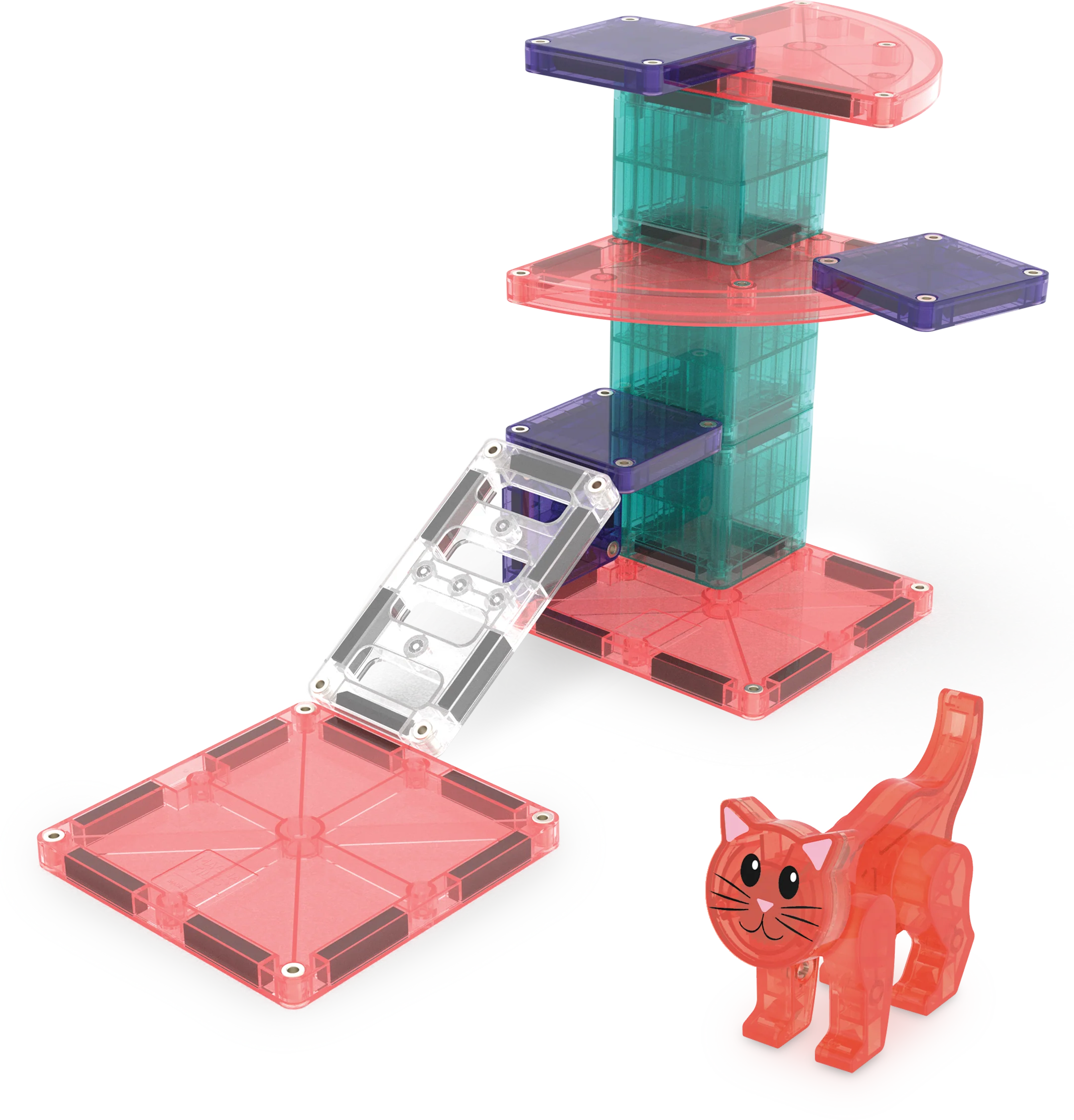 Magna-Tiles - Cat Tree 13-Piece Set - Image 3