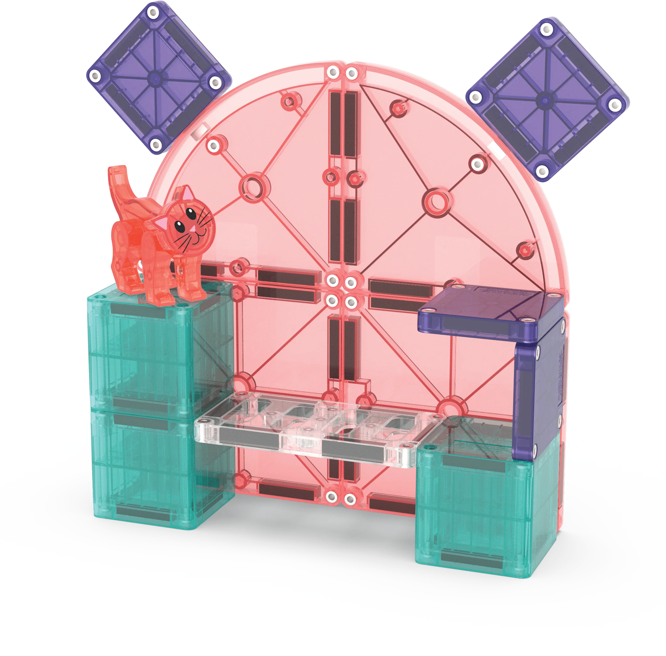 Magna-Tiles - Cat Tree 13-Piece Set - Image 4
