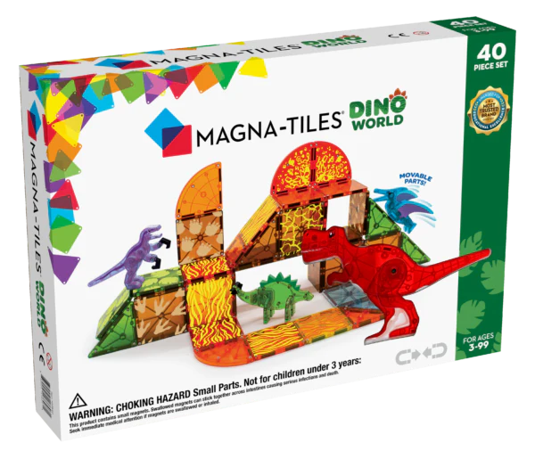 Magna Tiles - Dino World 40 Piece Set