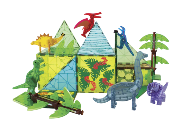 Magna Tiles - Dino World XL 50 piece Set - Image 2