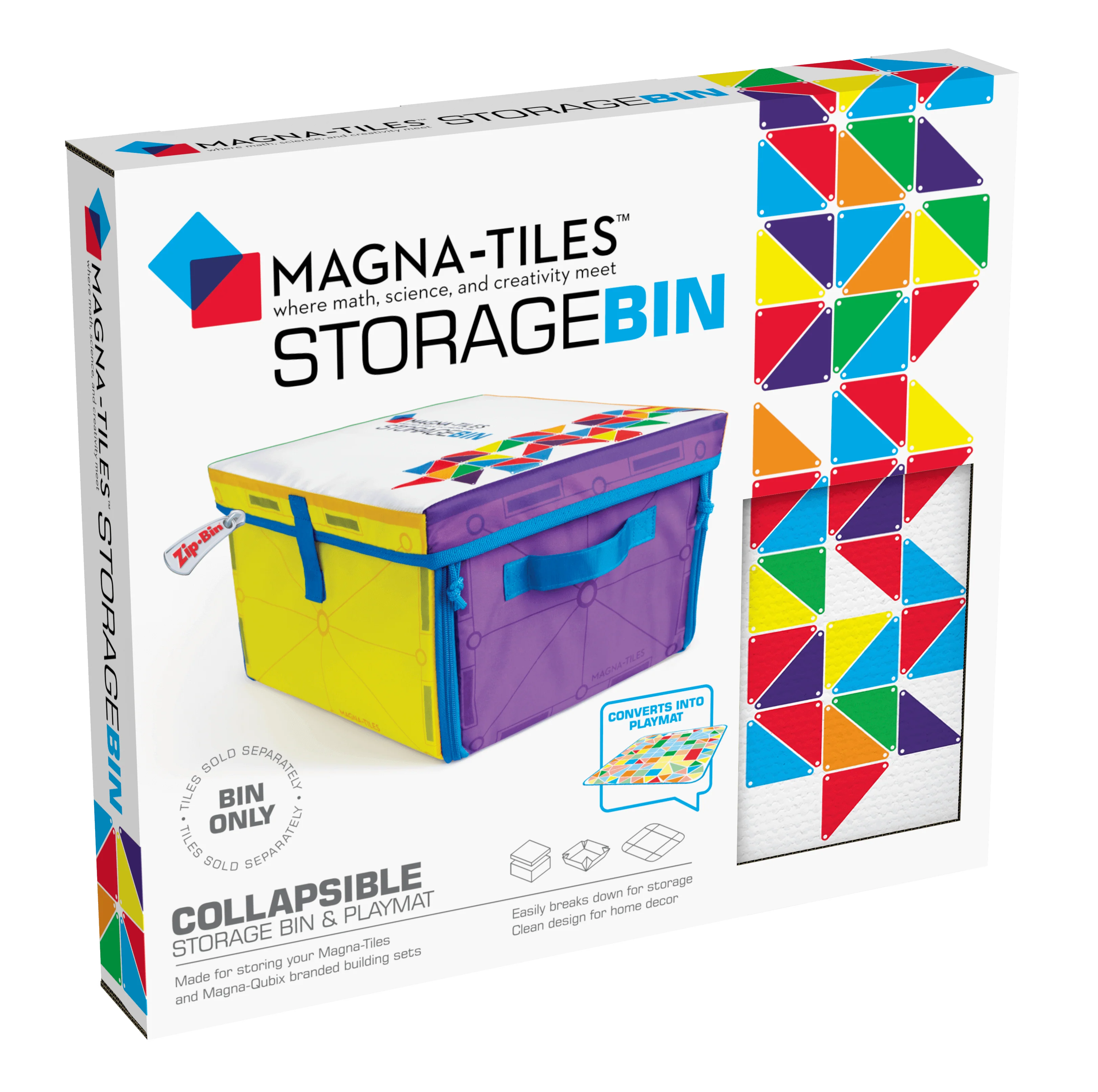 Magna Tiles - Interactive Play Mat & Storage Bin