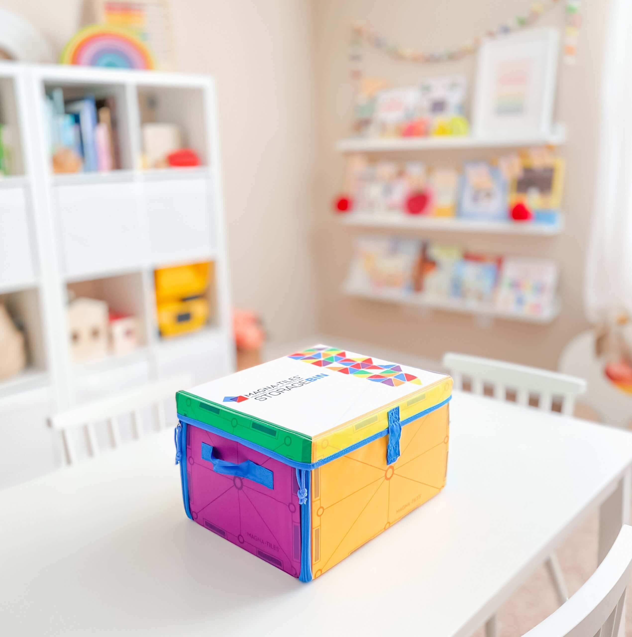 Magna Tiles - Interactive Play Mat & Storage Bin - Image 3