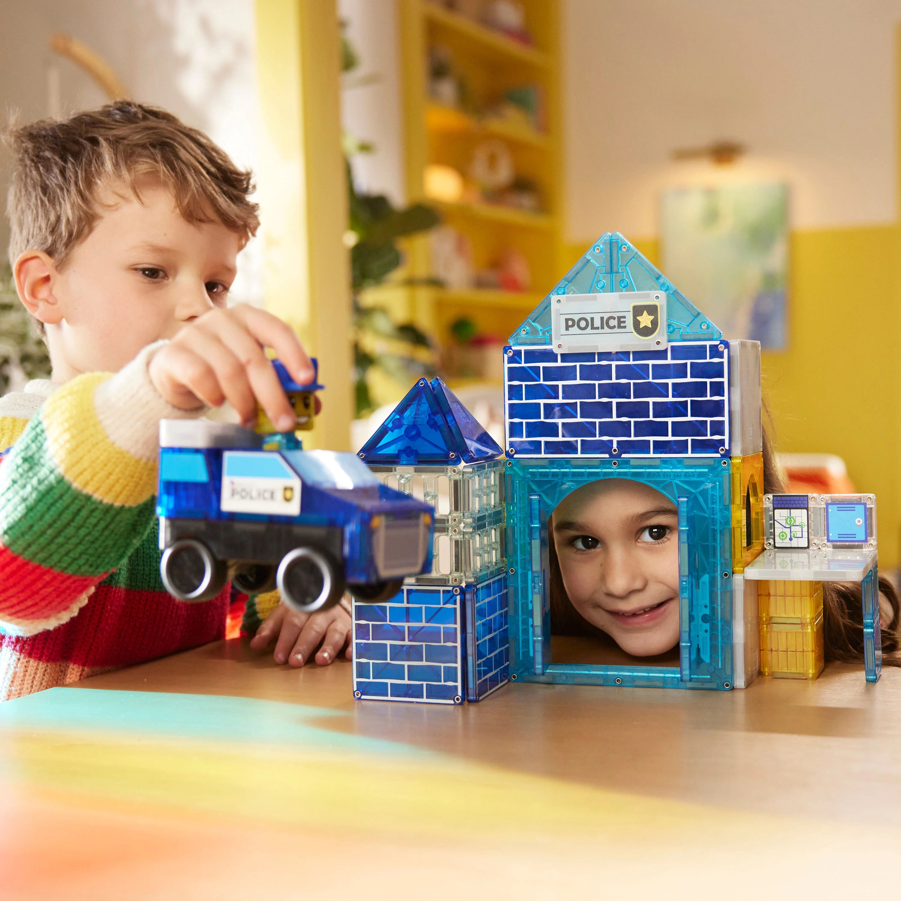 Magna-Tiles - Police Station 35-Piece Set - Image 10