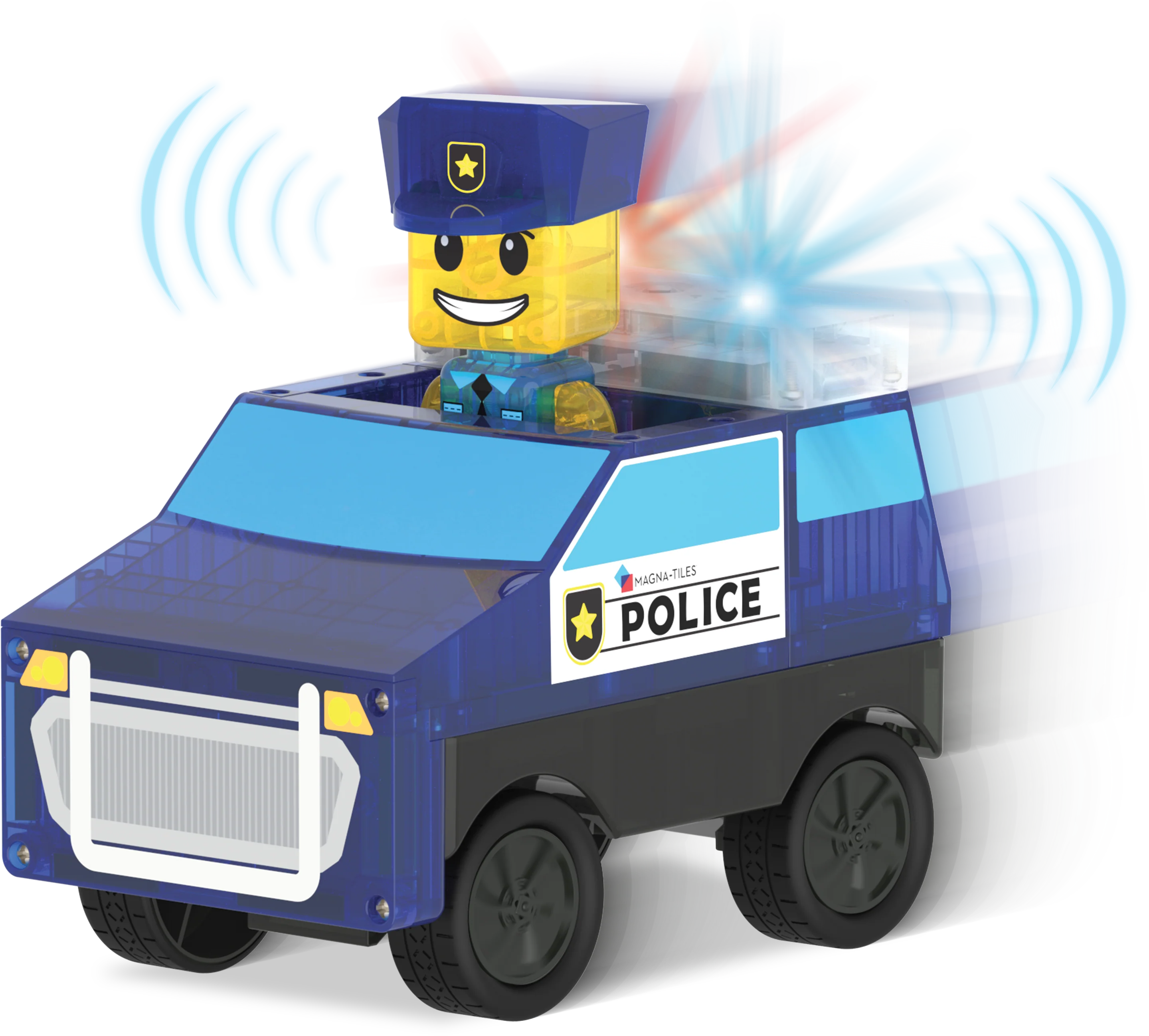 Magna-Tiles - Police Station 35-Piece Set - Image 5