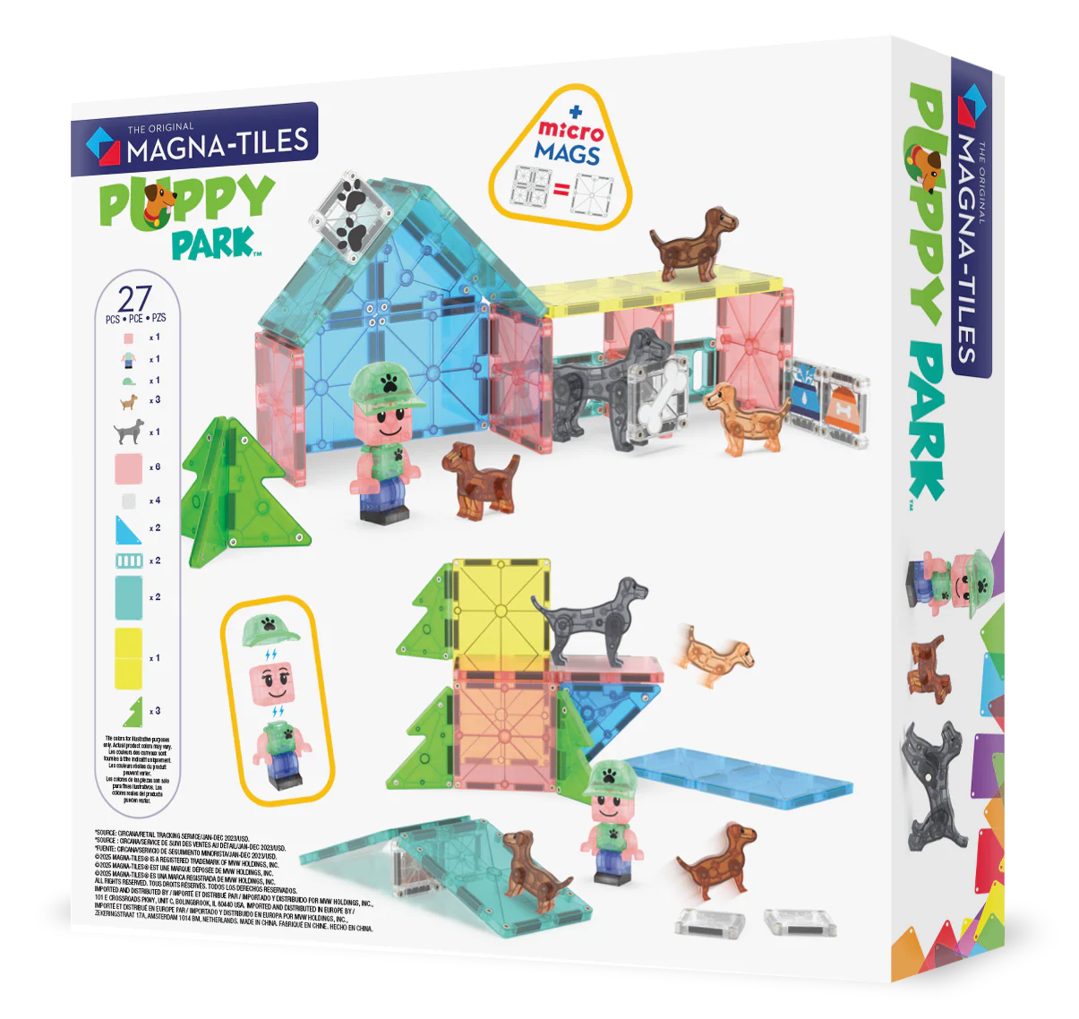 Magna-Tiles - Puppy Park 27-Piece Set - Image 2