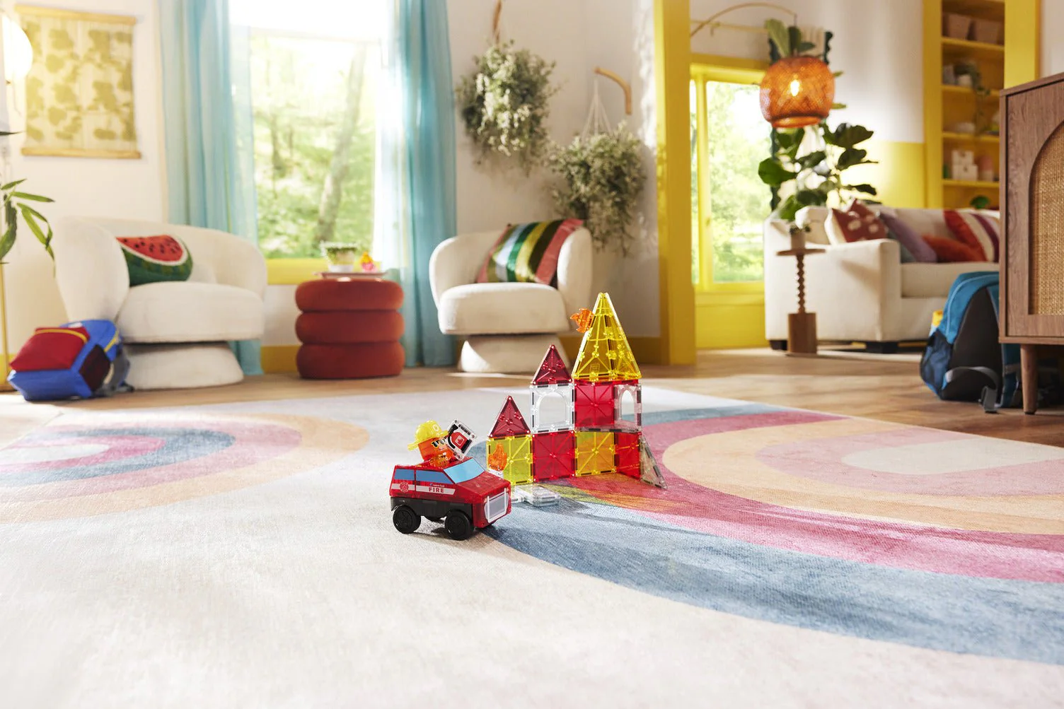 Magna-Tiles - Fire Rescue 27-Piece Set - Image 8