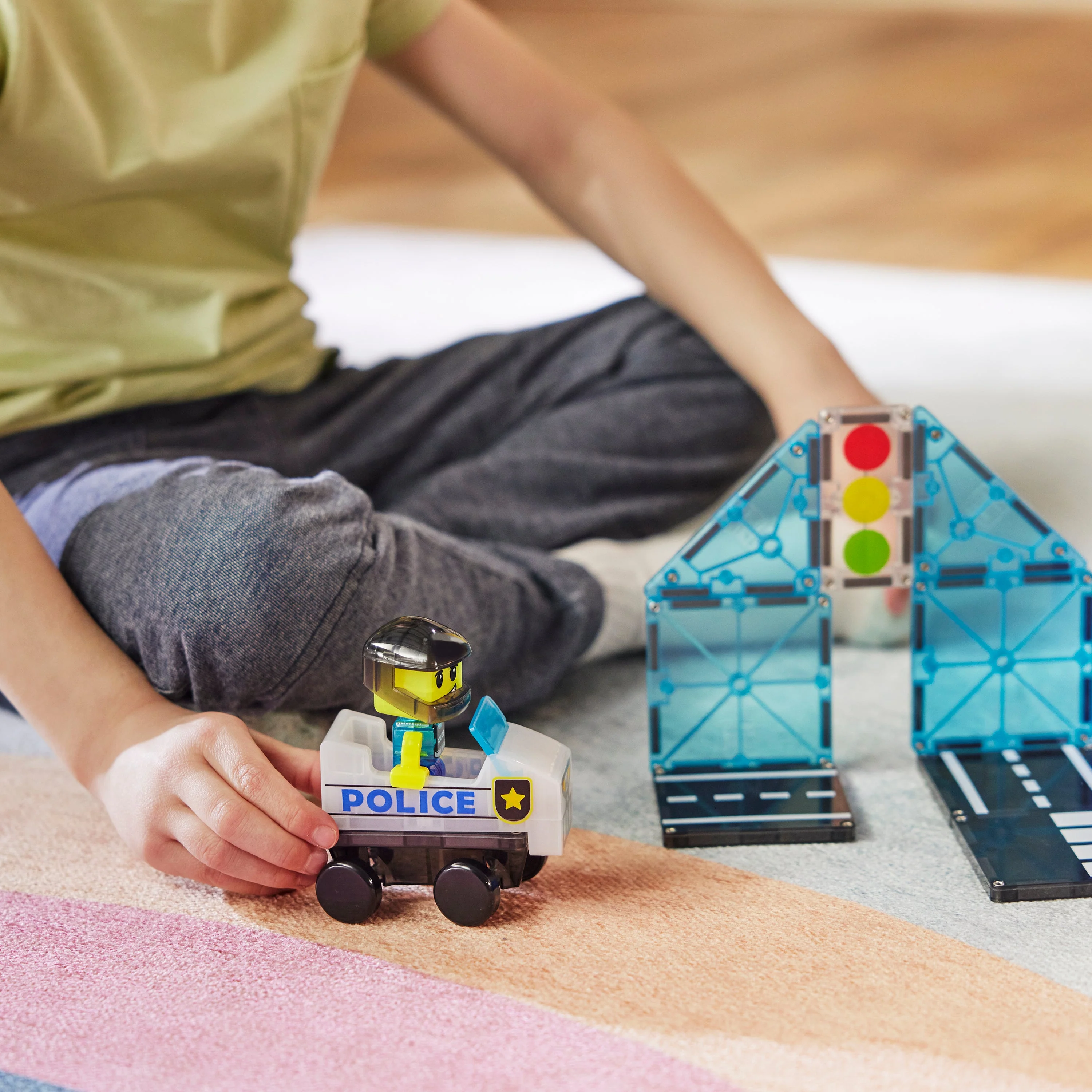 Magna-Tiles - Police Patrol 20-Piece Set - Image 7