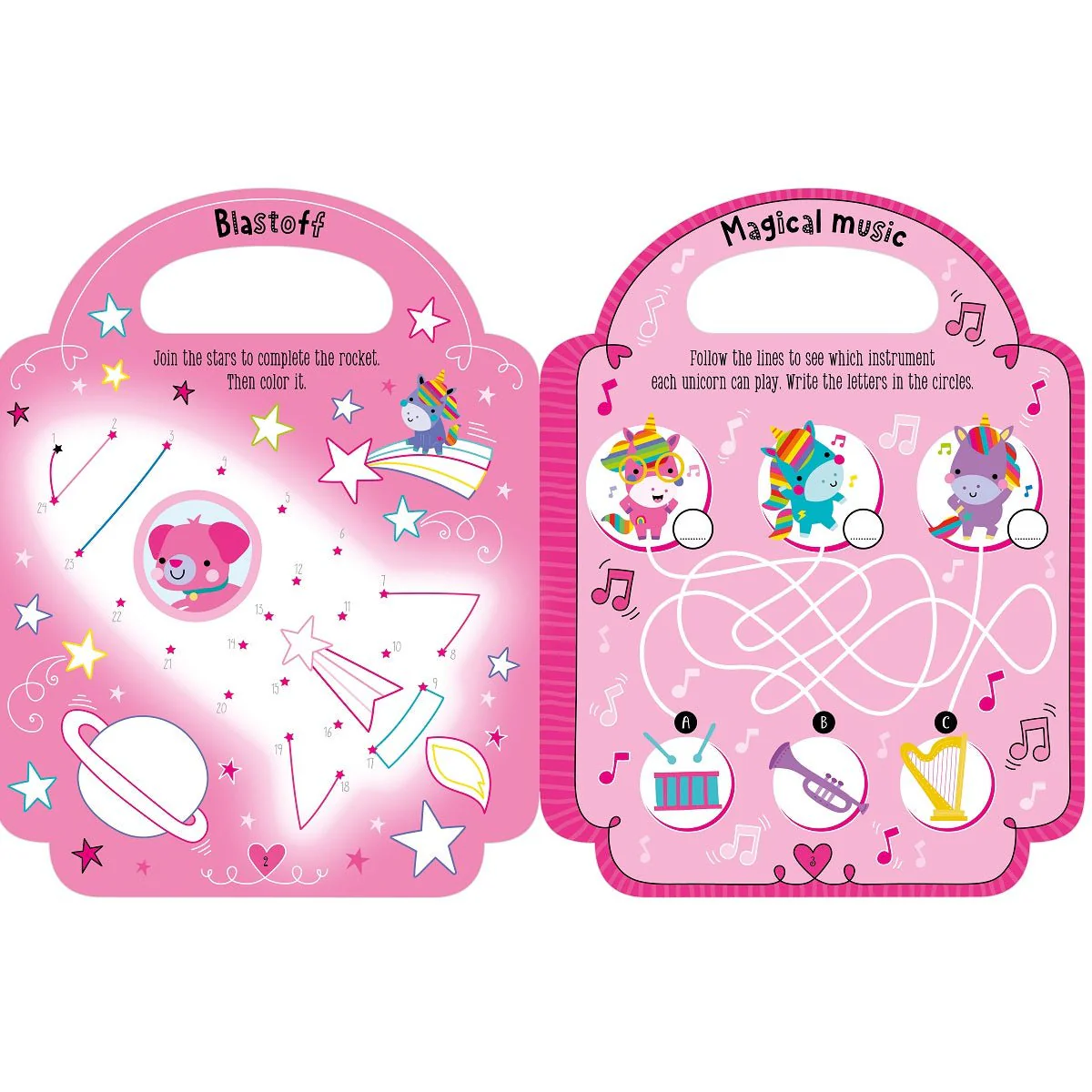 Make Believe Ideas - My Pretty Pink Activity Book - Image 2
