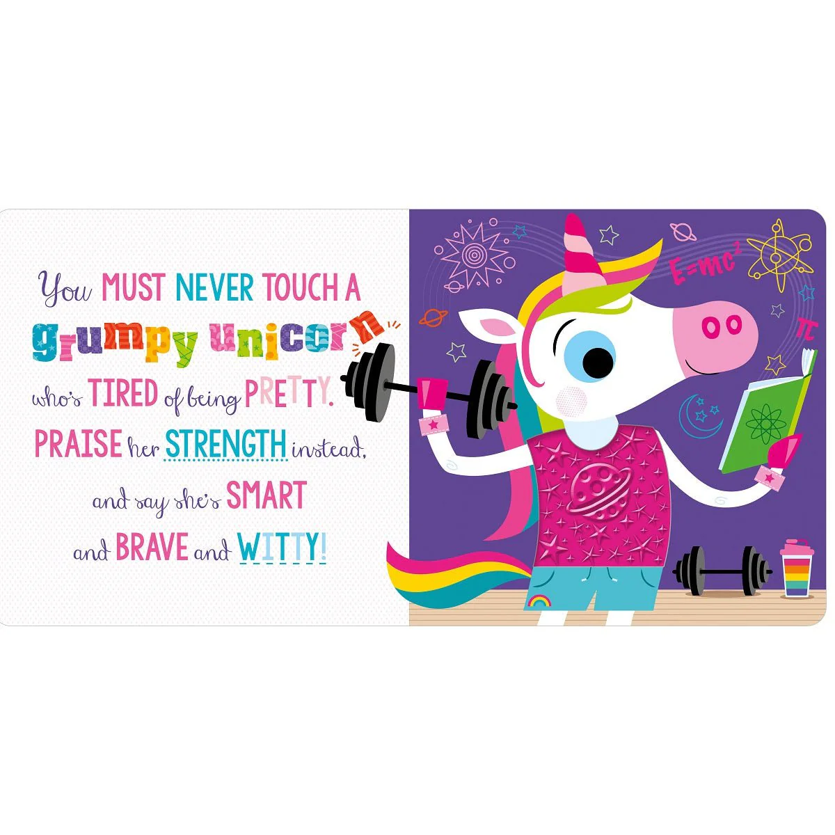 Make Believe Ideas - Never Touch A Grumpy Unicorn! - Board Book - Image 2