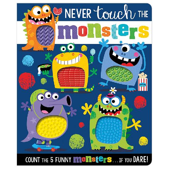 Make Believe Ideas - Never Touch the Monsters - Board Book