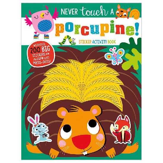 Make Believe Ideas - Sticker Activity - Never Touch a Porcupine