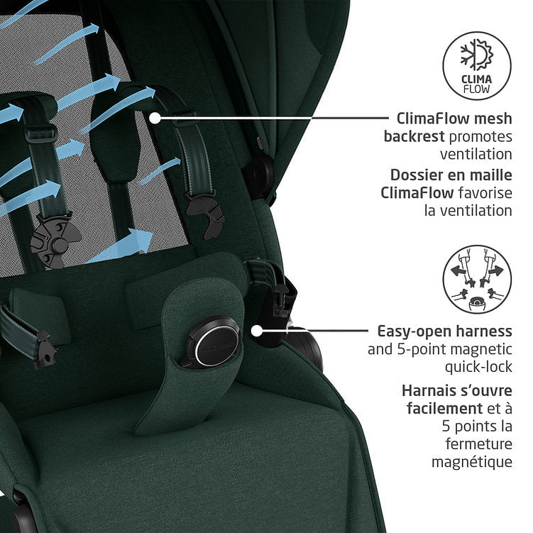 Maxi Cosi - Fame Stroller & Mico Luxe+ Car Seat Travel System - Image 11