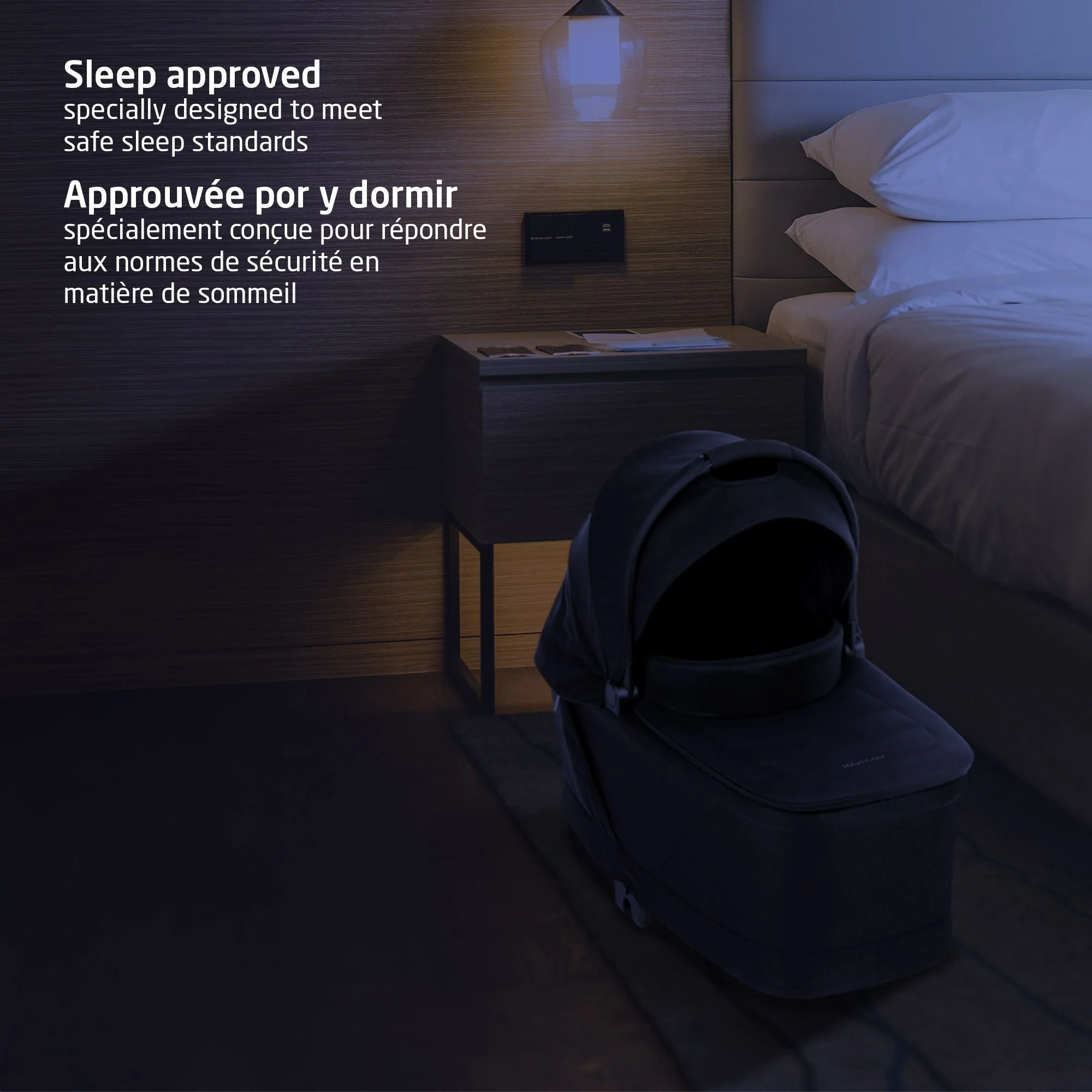 Maxi-Cosi - Oria2 Carry Cot - Twillic Black - COMING SOON - Image 3