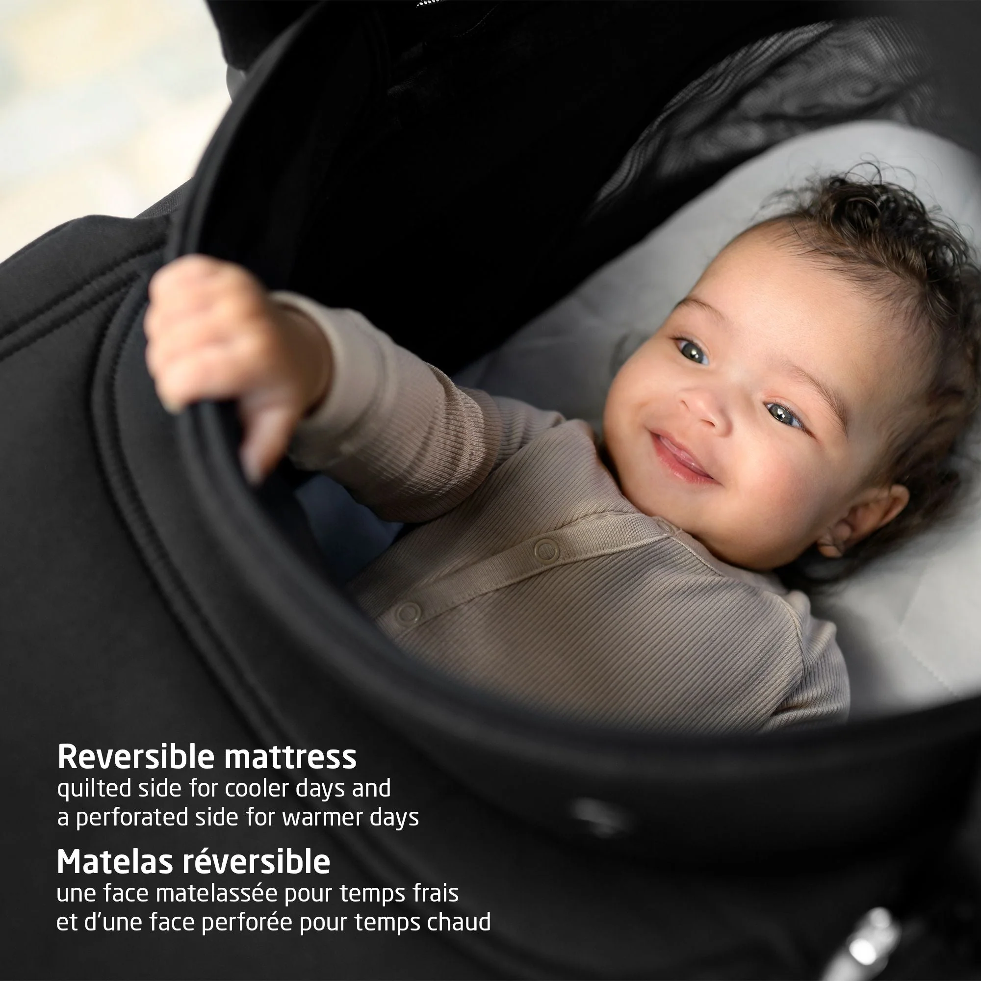 Maxi-Cosi - Oria2 Carry Cot - Twillic Black - COMING SOON - Image 4