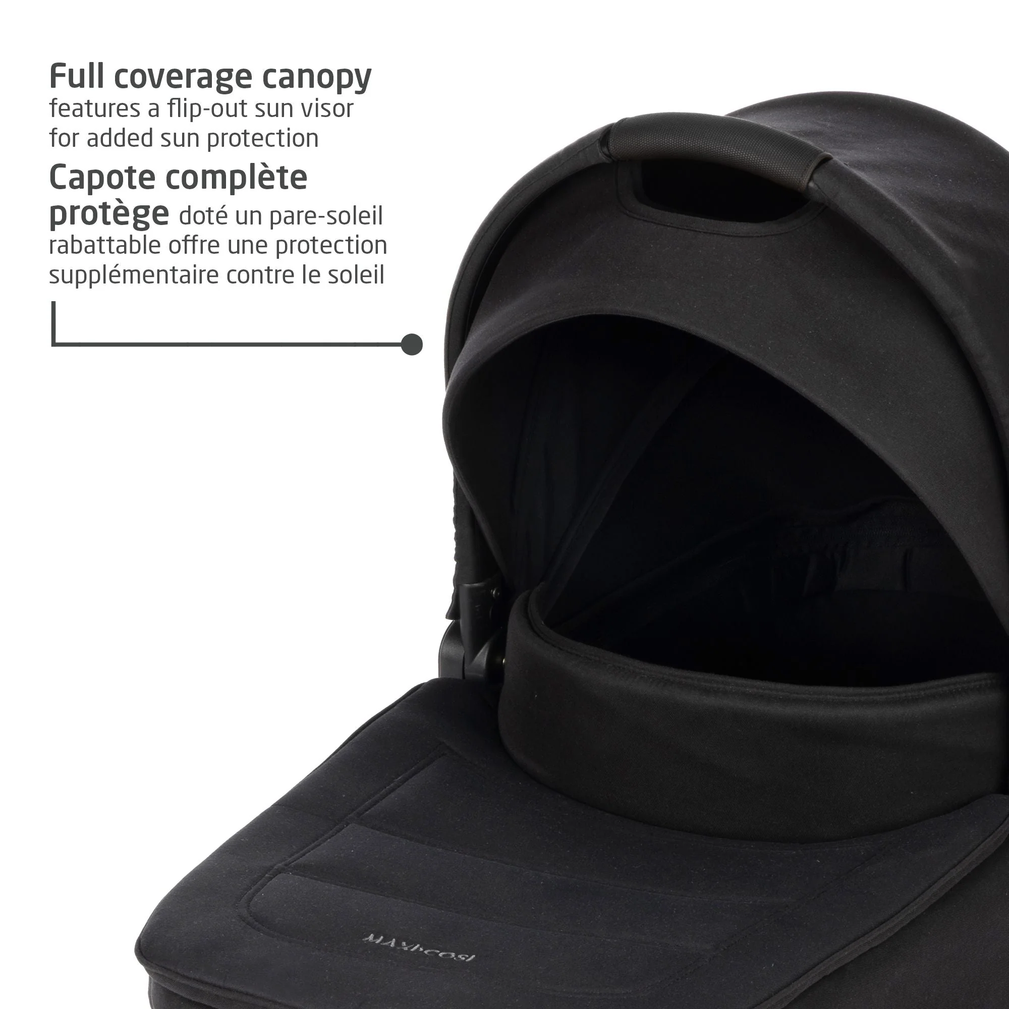 Maxi-Cosi - Oria2 Carry Cot - Twillic Black - COMING SOON - Image 7