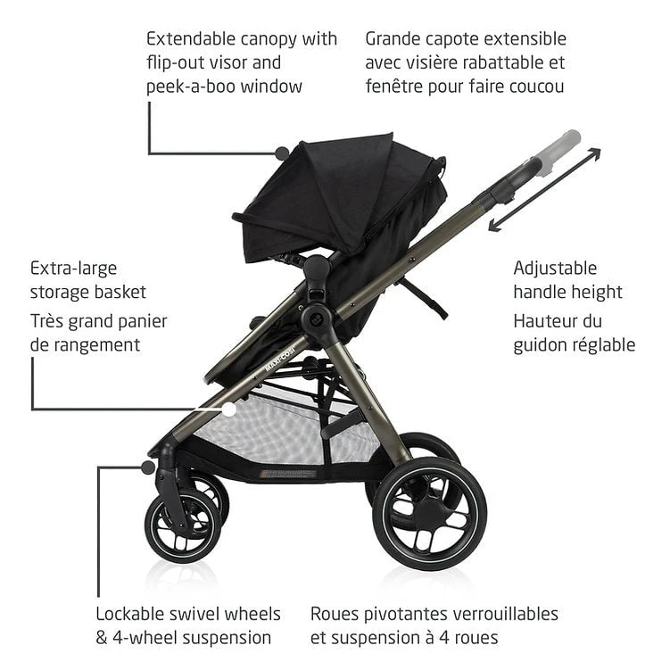 Maxi Cosi - Zelia Luxe 5-in-1 Modular Travel System - Image 8