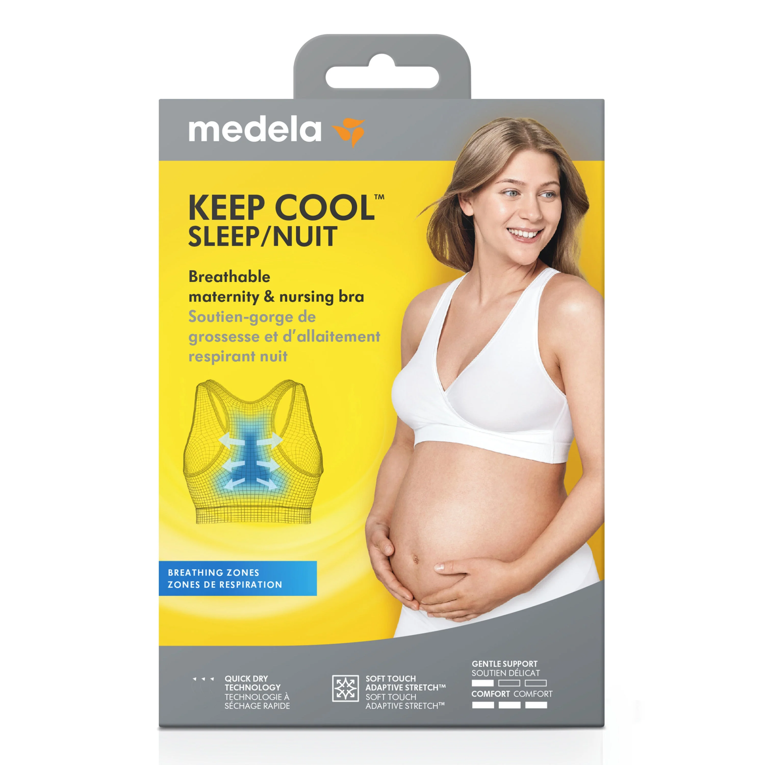 Medela - Keep Cool™ Sleep Breathable Maternity & Nursing Bra - Image 4