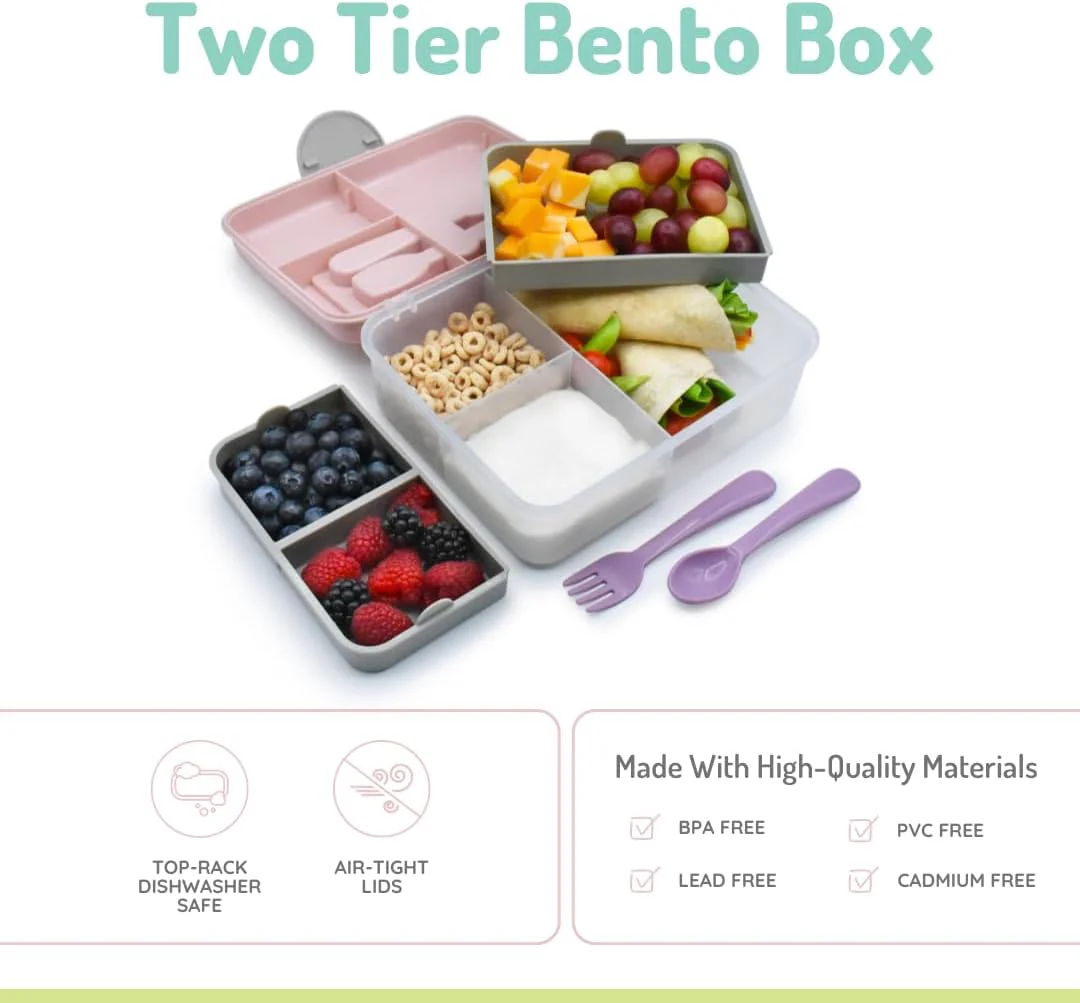 Melii - 2 Tier Bento Box - Image 3