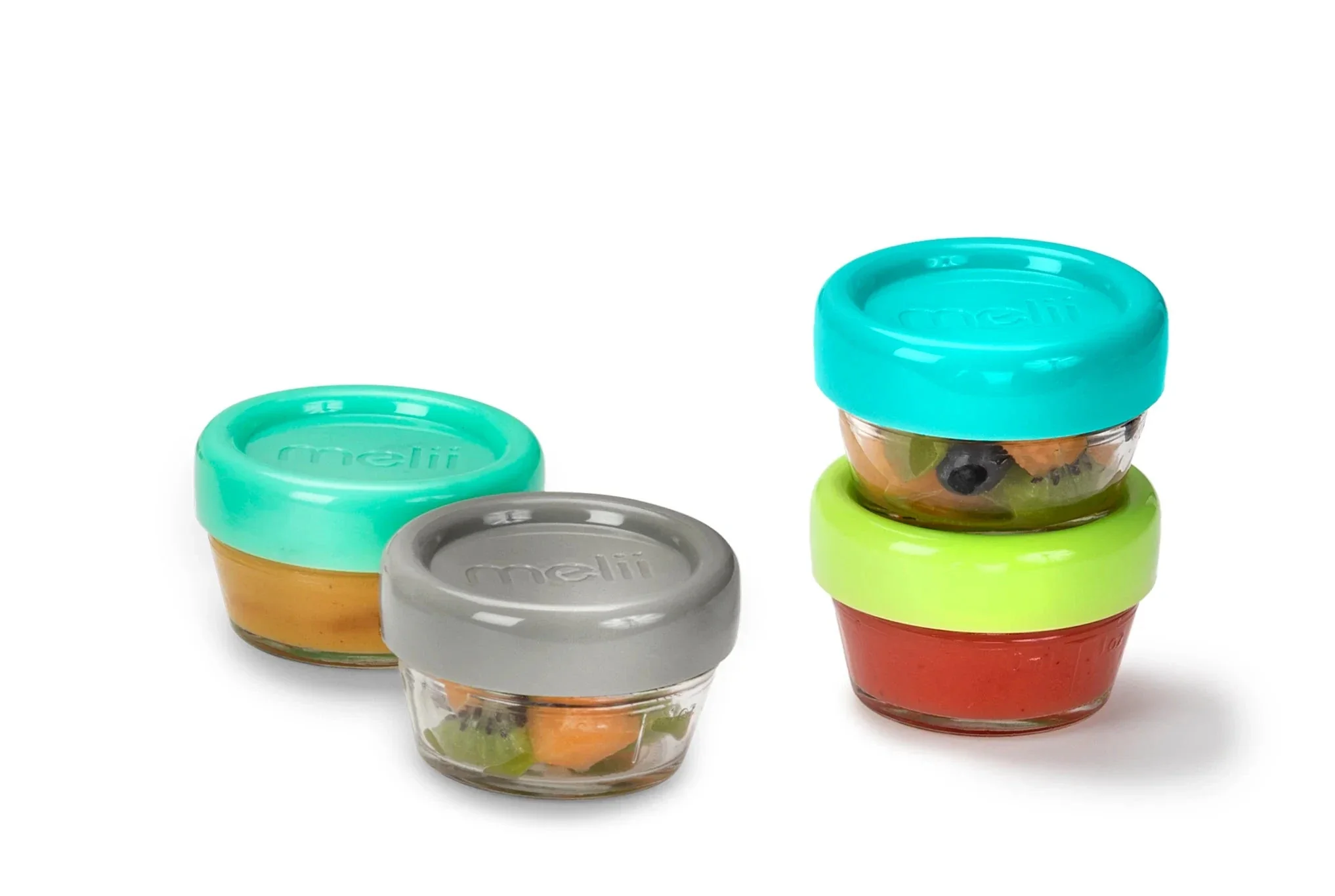 Melii - 2oz Glass Food Containers (Set of 6) - Image 2