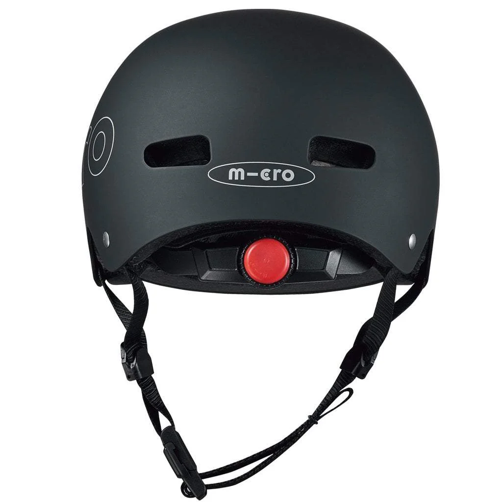 Micro - Matte Black ABS Helmet - Image 3
