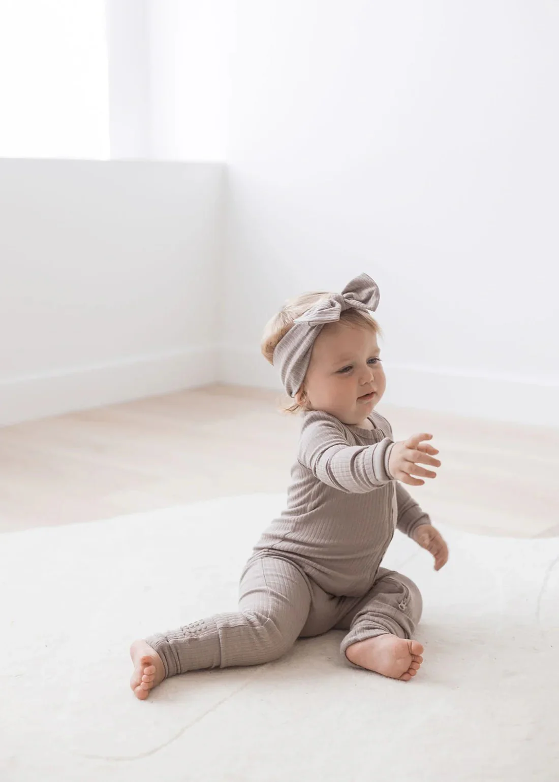 Mila & Co. - Ribbed Zipper Romper - Image 4
