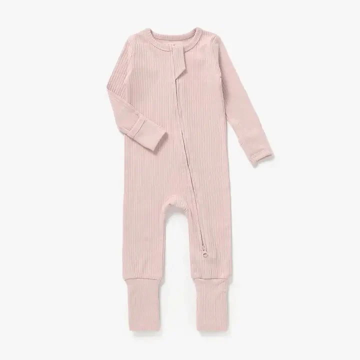 Mila & Co. - Ribbed Zipper Romper - Image 5