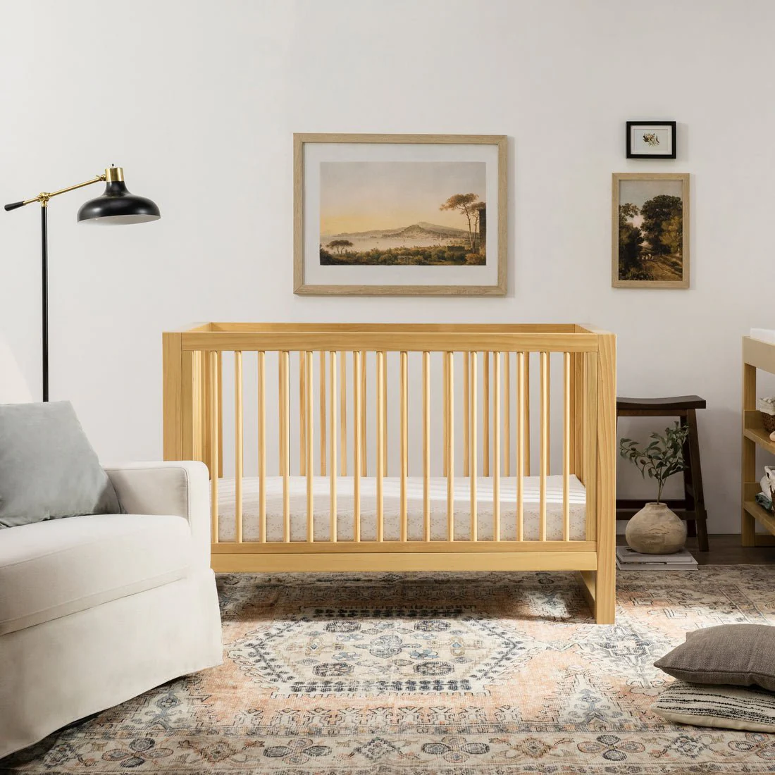 Namesake - Nantucket 3-in-1 Convertible Crib with Toddler Bed Conversion Kit - Image 2