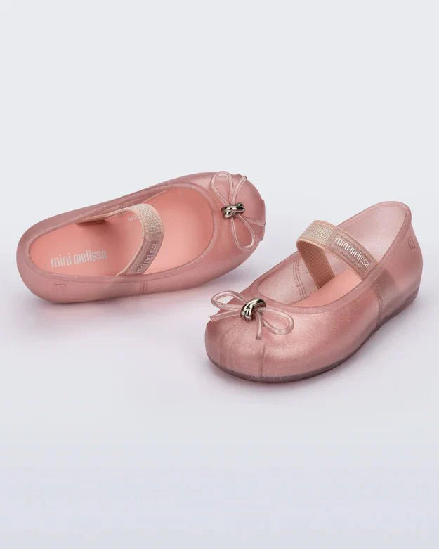 Mini Melissa - Sophie Ballerina Flat - Baby/Toddler Shoe - Image 7