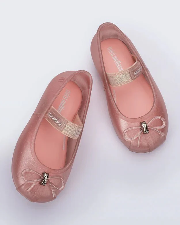 Mini Melissa - Sophie Ballerina Flat - Baby/Toddler Shoe - Image 8