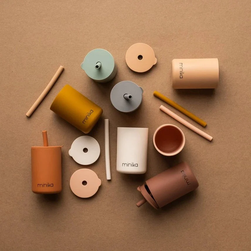 Minika - Straw Cup with Lid - Image 4