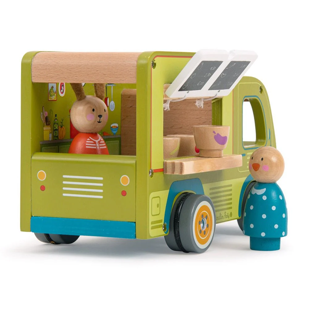 Moulin Roty - Grande Famille - Wooden Food Truck - Image 4