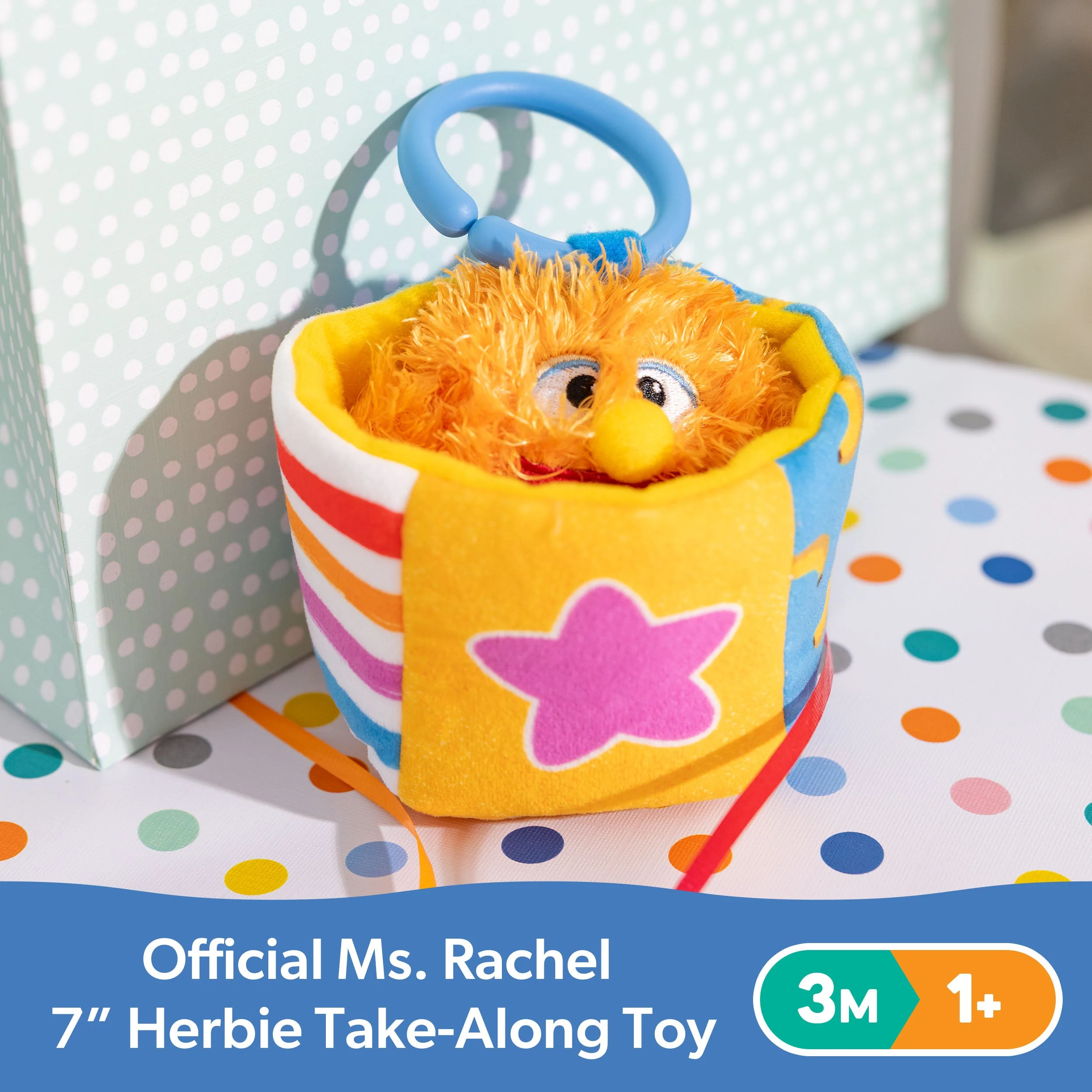 Ms. Rachel - Herbie Sensory Take Along Toy - Image 2
