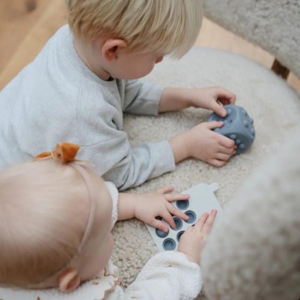 Mushie - Silicone Dice Teething Toy - (2 pk) - Image 6
