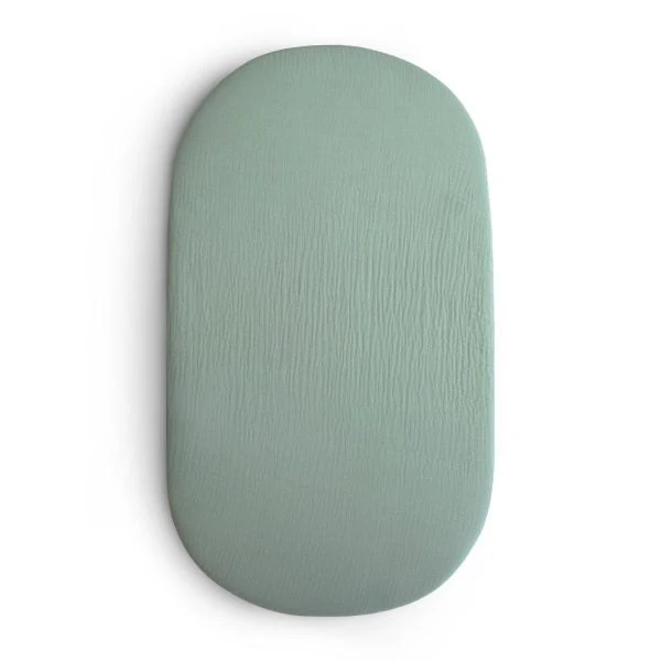 Mushie - Extra Soft Muslin Bassinet Sheet - Image 11