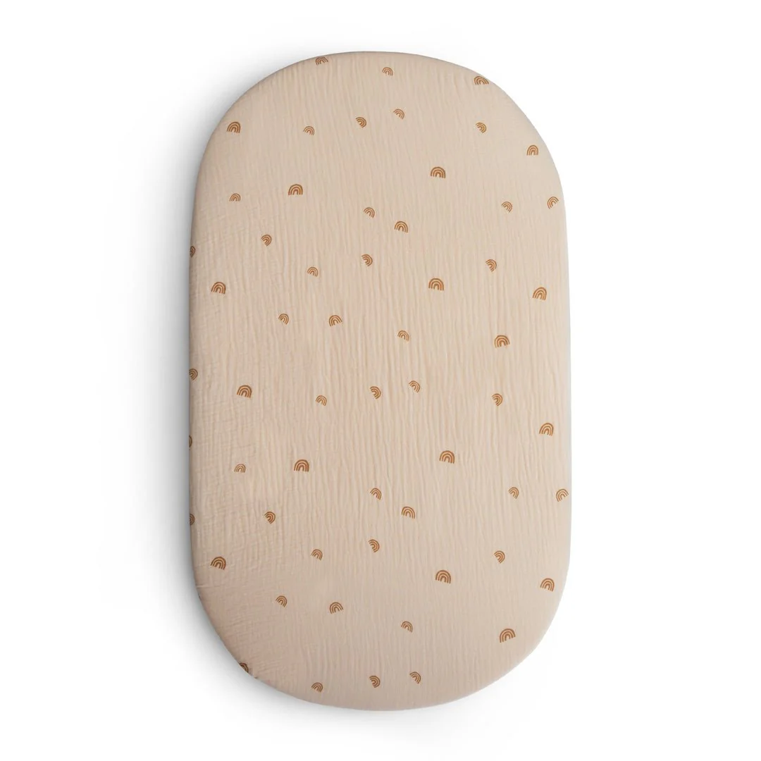 Mushie - Extra Soft Muslin Bassinet Sheet - Image 12
