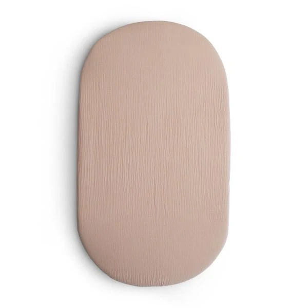 Mushie - Extra Soft Muslin Bassinet Sheet - Image 8